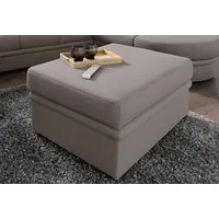 sit&more Hocker Savoni Kunstleder 100 x 46 x 65 cm Grau