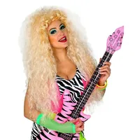 w widmann milano party fashion 02017 - Perücke Riesenfrise, blond, Kunsthaar, Rockstar, Popstar, Mottoparty, Karneval