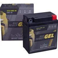 Intact GEL6-6N6-3B Bike-Power Gel 6Ah Motorradbatterie (DIN 00611) 6N6-3B,