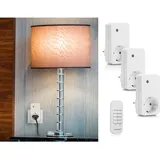 Smartwares - Funksteckdosen Set Mit Fernbedienung - Smart Home Für Geräte Bis 1000 Watt