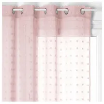 Atmosphera Créateur d'intérieur Atmosphera - Gardine Lily - rosa - 140x240 cm - Hell-Pink