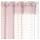 Atmosphera Créateur d'intérieur Atmosphera - Gardine Lily - rosa - 140x240 cm - Hell-Pink