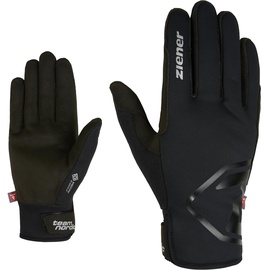 Ziener UMANO Langlauf/Nordic/Crosscountry-Handschuhe | gefüttert, Primaloft, Soft-Shell, Black, 8,5