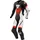 Dainese Laguna Seca 6 S26, Lederkombi 1tlg. perforiert - Schwarz/Weiß/Neon-Rot - 52