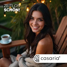 CASARIA Sonnenliege 85 x 69 x 93 cm Braun