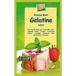 BIOVITA Blatt-Gelatine weiß bio