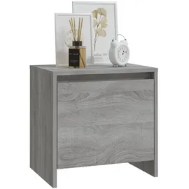 vidaXL Nachtschrank 2 Stk. 45 x 34 x 44,5 cm Grau