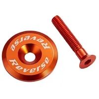 Reverse Components Steuersatzkappe Alu orange