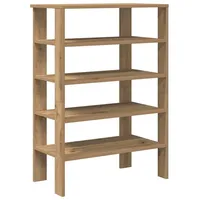 VidaXL Schuhregal Artisan-Eiche 61x32x87,5 cm Holzwerkstoff vidaXL