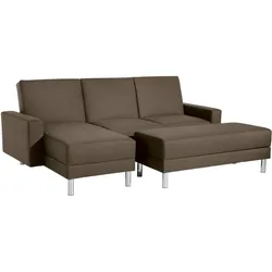 Max Winzer Funktionssofa mit Hocker Just Fashion