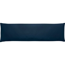 Seitenschläferkissenbezug Edel-Zwirn-Jersey, Kneer (1 Stück), für Seitenschläferkissen blau