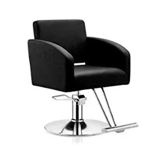 Activeshop Friseurstuhl Friseursessel Frisörstuhl Friseureinrichtung Friseurbedarf HS40 Schwarz