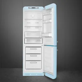 Smeg FAB32RPB5 Retro-Kühl-Gefrierkombination (331 l, 1968 mm hoch, Pastellblau)