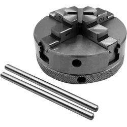 Mini Vierbackenfutter 65 mm zentral verstellbar