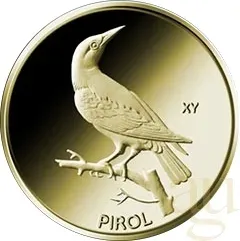 20 Euro Goldmünze Heimische Vögel - Pirol 2017 (F)