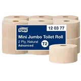 TORK Mini Jumbo Toilettenpapier 2-lagig 12 x 170 m