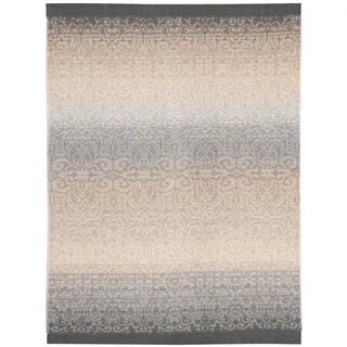 Biederlack Wohndecke »Wohndecke Ornament« im klassischen Design grau