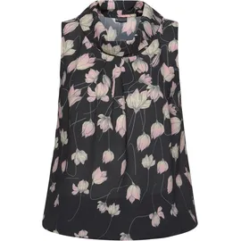 LAURA SCOTT Blusentop geblümt Rosa/Schwarz 42