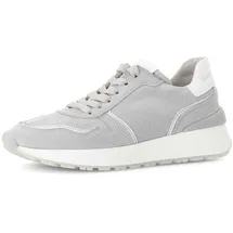 Gabor Sneaker low Materialmix Leder Sneaker grau 37 EU (4 UK)