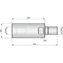 Pramet Fräseraufnahme ISO AT.M16-IHA.M12.040 Grundkörper-D. 29 mm