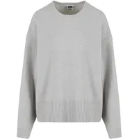 URBAN CLASSICS Soft Oversized Pullover Light Asphalt 5XL