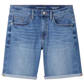 TOM TAILOR Jeansshorts Shorts Kurze Hose (1-tlg) blau