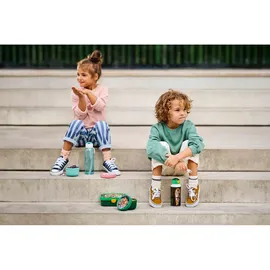 Mepal Campus Brotdose mit Bento-Einsatz und Gabel 750 ml Unicorn Glow