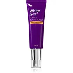 White Glo Purple Tooth Toner Whitening Serum bleichender Schaum für die Zähne 50 ml