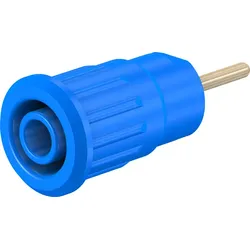 Stäubli Electrical Connectors Stäubli SEB4-R, Spülung, Gold, CAT III, Blau, Mess