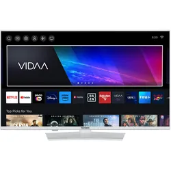 Telefunken Fernseher 40 Zoll Smart TV VIDAA XF40VP750M-W Full HD Fernseher HDR TV mit Triple-Tuner