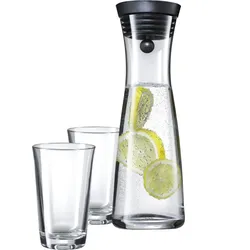 Basic Wasserkaraffe mit 2 Gläsern