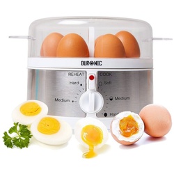Duronic Eierkocher, EB35 Eierkocher, für 1 bis 7 Eier, Härtegradeinstellung und Timer