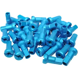Speichennippel (x36) MX1 8 mm hellblau