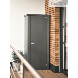 Biohort Terrassenschrank Julia Gr. L Dunkelgrau-Metallic