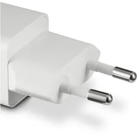 Hama Schnellladegerät USB-C Super-Mini-Charger PD 20 W Weiß