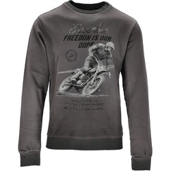 Acerbis SP Club Freedom, Sweatshirt - Grau/Schwarz - M