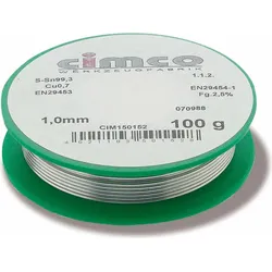 CIMCO Elektroniklot bleifrei 15 0154