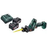 Metabo Metabo, SSE 18 LTX Compact Akku Reciprosäge Säbelsäge, 18 V 13 mm + 2x Akku 4,0 Ah + Ladegerät