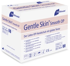 Meditrade Gentle Skin® Smooth OP-Handschuh, Einmalhandschuh aus Latex, ungepudert, steril, 1 Karton = 4 x 50 Paar = 200 Paar, Größe 7,5