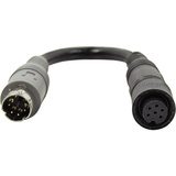 caratec Kamera-Adapter, 6-polige Mini-Schraubkupplung auf 6-poligen Mini-Stecker