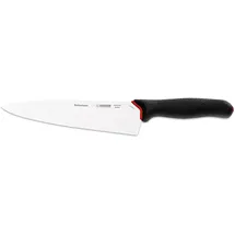 Giesser seit 1776 - Made in Germany - Kochmesser 20 cm breite Klinge PrimeLine, schwarz, rostfrei, spülmaschinenfest, scharfes Küchenmesser rutschfest