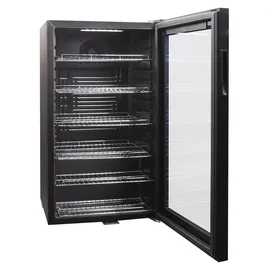 sommertal Kühlschrank GK 100 Getränkekühlschrank 100 l 85 cm hoch Schwarz