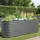 vidaXL Garten-Hochbeet 240 x 80 x 81 cm Stahl Grau