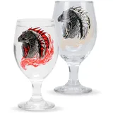 Paladone House of the Dragon Goblet 0,35 l Farbe wechselndes Glas