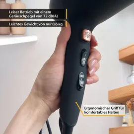 First Austria Haartrockner 2200 W schwarz-rosé