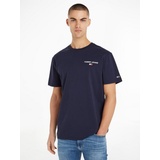 Tommy Jeans T-Shirt »TJM CLSC LINEAR BACK PRINT TEE«, Gr. M, Twilight Navy, , 98722126-M