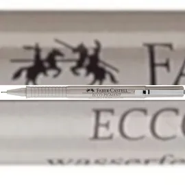 Faber-Castell Ecco Pigment 0,7 mm, schwarz,