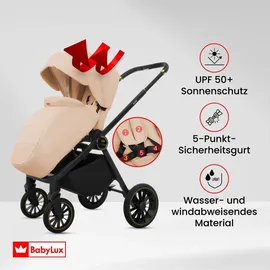 Babylux Kinderwagen 2in1 Beige