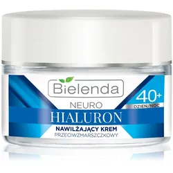 Bielenda Neuro Hyaluron konzentrierte feuchtigkeitsspendende Creme  mit glättender Wirkung 40+ 50 ml