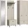 Home Affaire Mento Garderobenschrank 215 x 35 x 190 cm beige